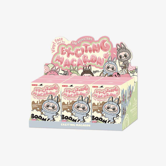 Pop Mart Labubu The Monsters Exciting Macaron Sealed Case (6 Blind Box)