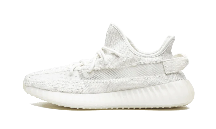 Tenisky Yeezy Boost 350 V2 biele, pohľad z boku