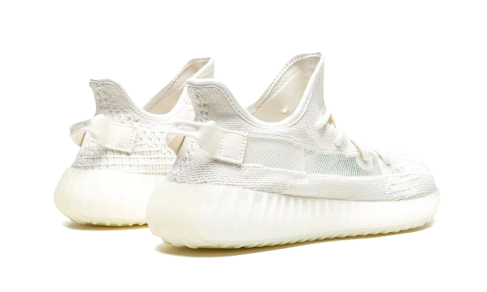 Tenisky Yeezy Boost 350 V2 čierne, pohľad zo zadu