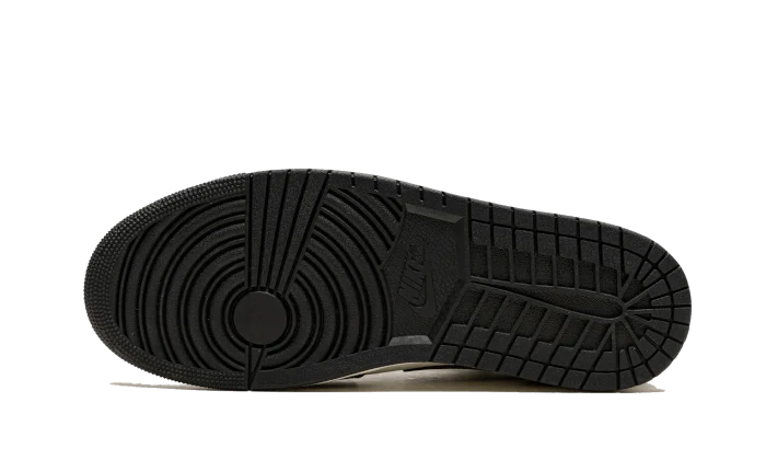 Tenisky Air Jordan 1 nízke hnedé, pohľad na podrážku