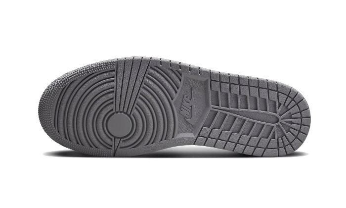 Tenisky Air Jordan 1 nízke modro-bielo-sivé, pohľad na podrážku