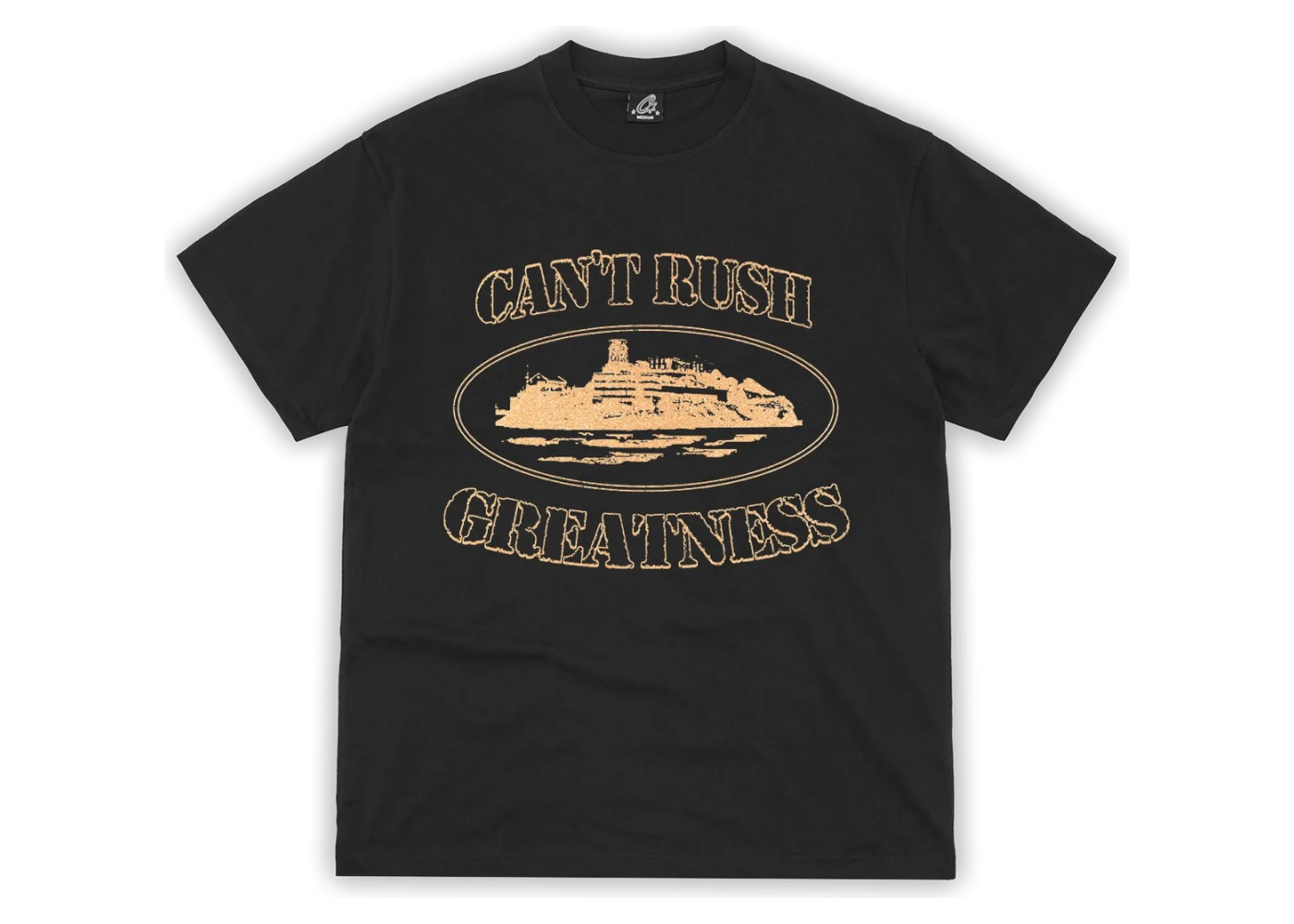 corteiz x central cee tričko pohľad z predu