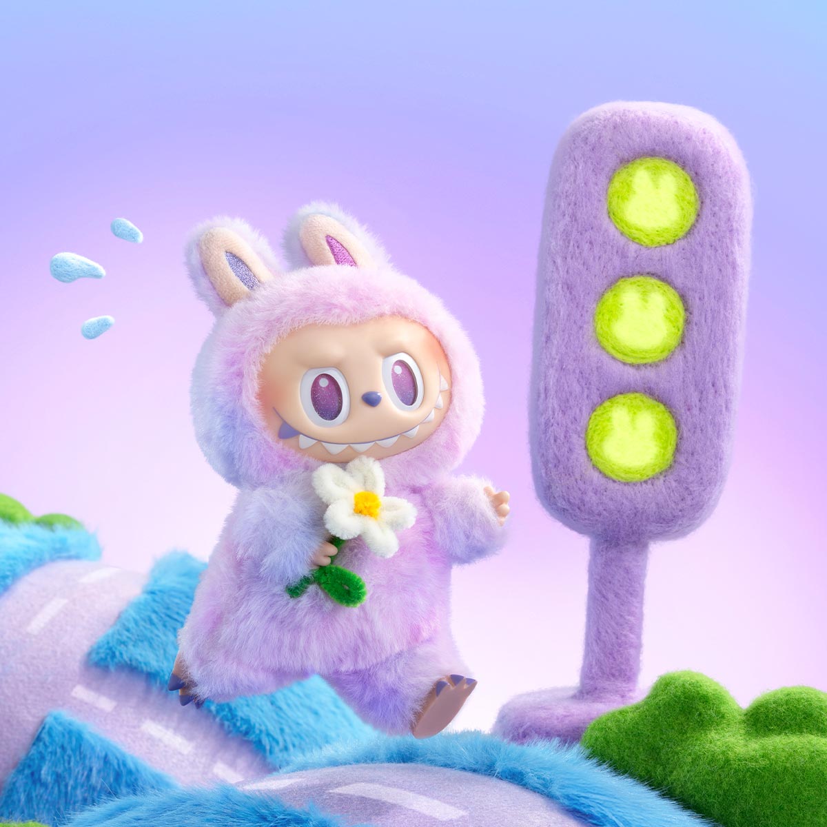 Pop Mart Labubu Big into Energy Luck