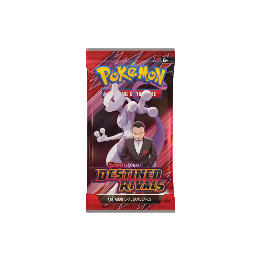 Pokémon TCG Scarlet & Violet 10 Destined Rivals Booster Pack, oficiálny sealed balíček