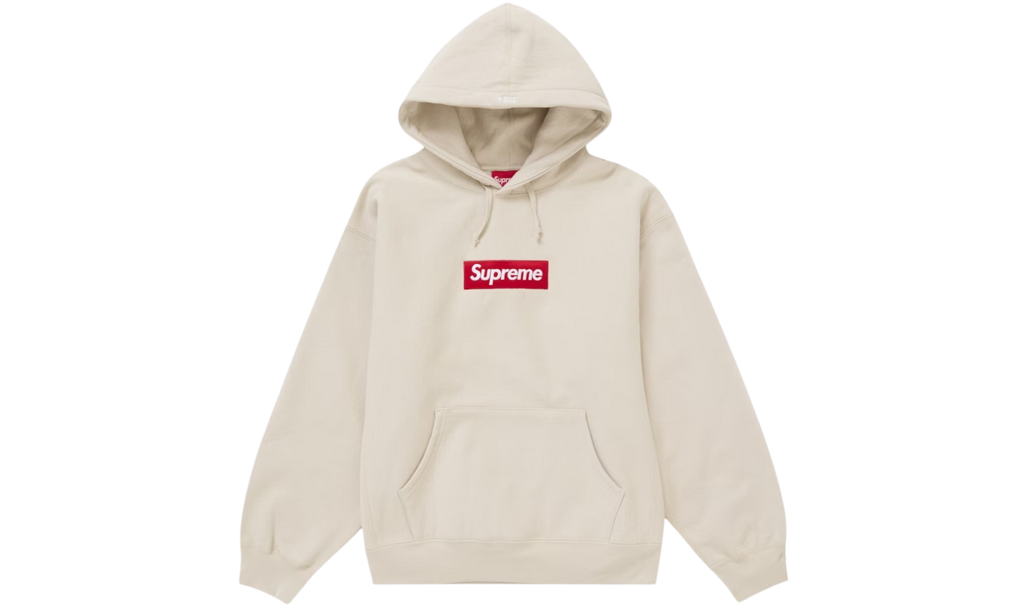 Supreme Box Logo Hooded Sweatshirt Sweatshirt Stone