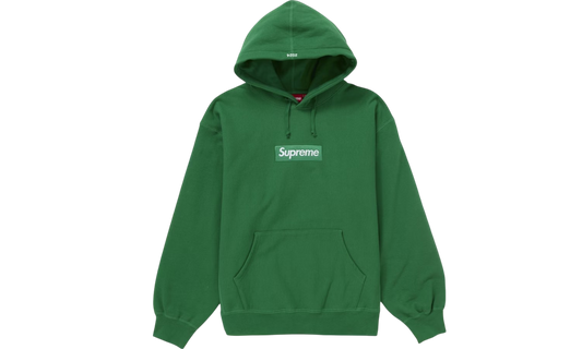 Supreme Box Logo Hooded Sweatshirt Sweatshirt Green