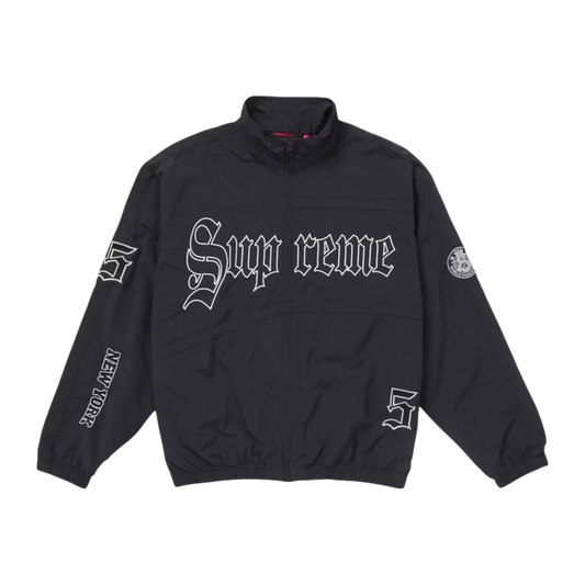 Supreme Old English Track Jacket Black