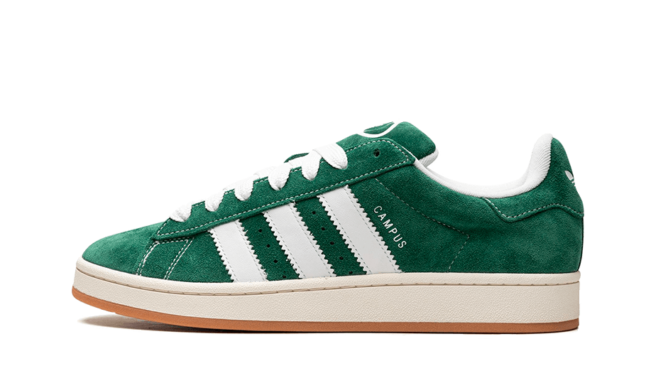 Tenisky adidas Campus 00s zelené, pohľad z boku