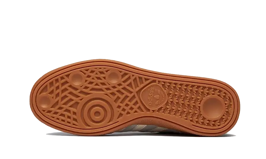 Tenisky adidas Handball Spezial sivo-biele, pohľad zo spodu