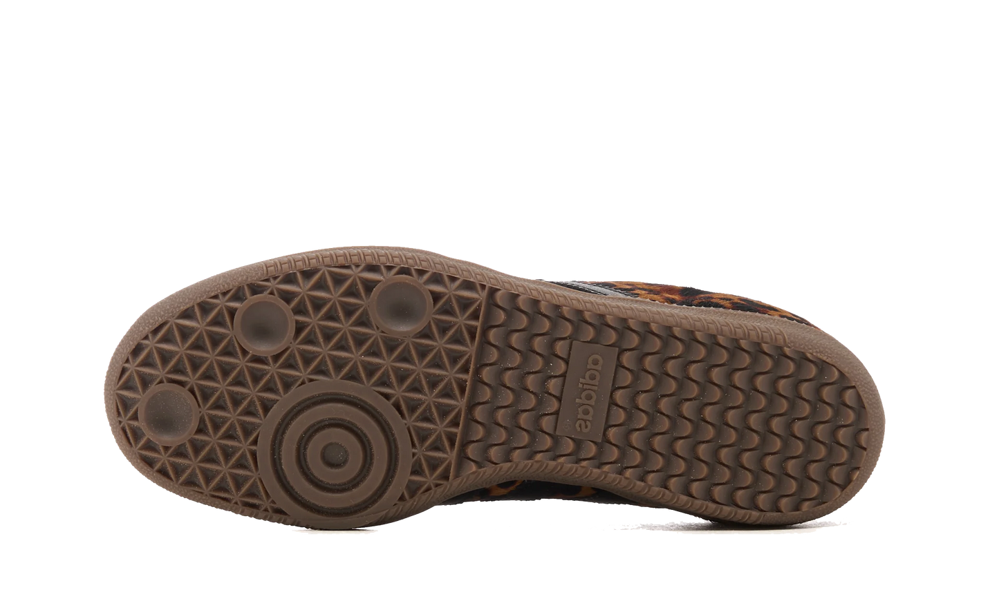 adidas Samba OG Black Green Leopard