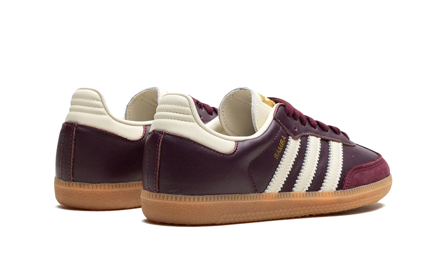 adidas Samba OG Maroon Gold Metallic