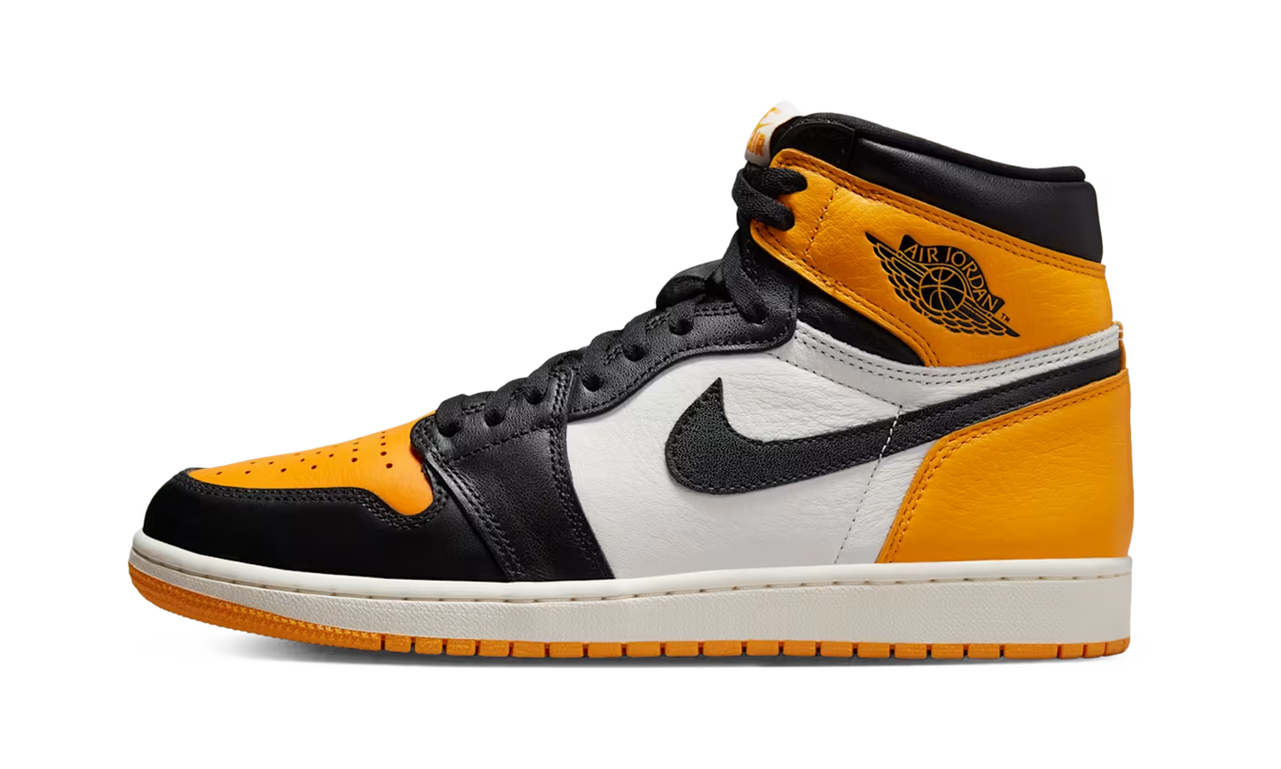 Air Jordan 1 High Yellow Toe Taxi
