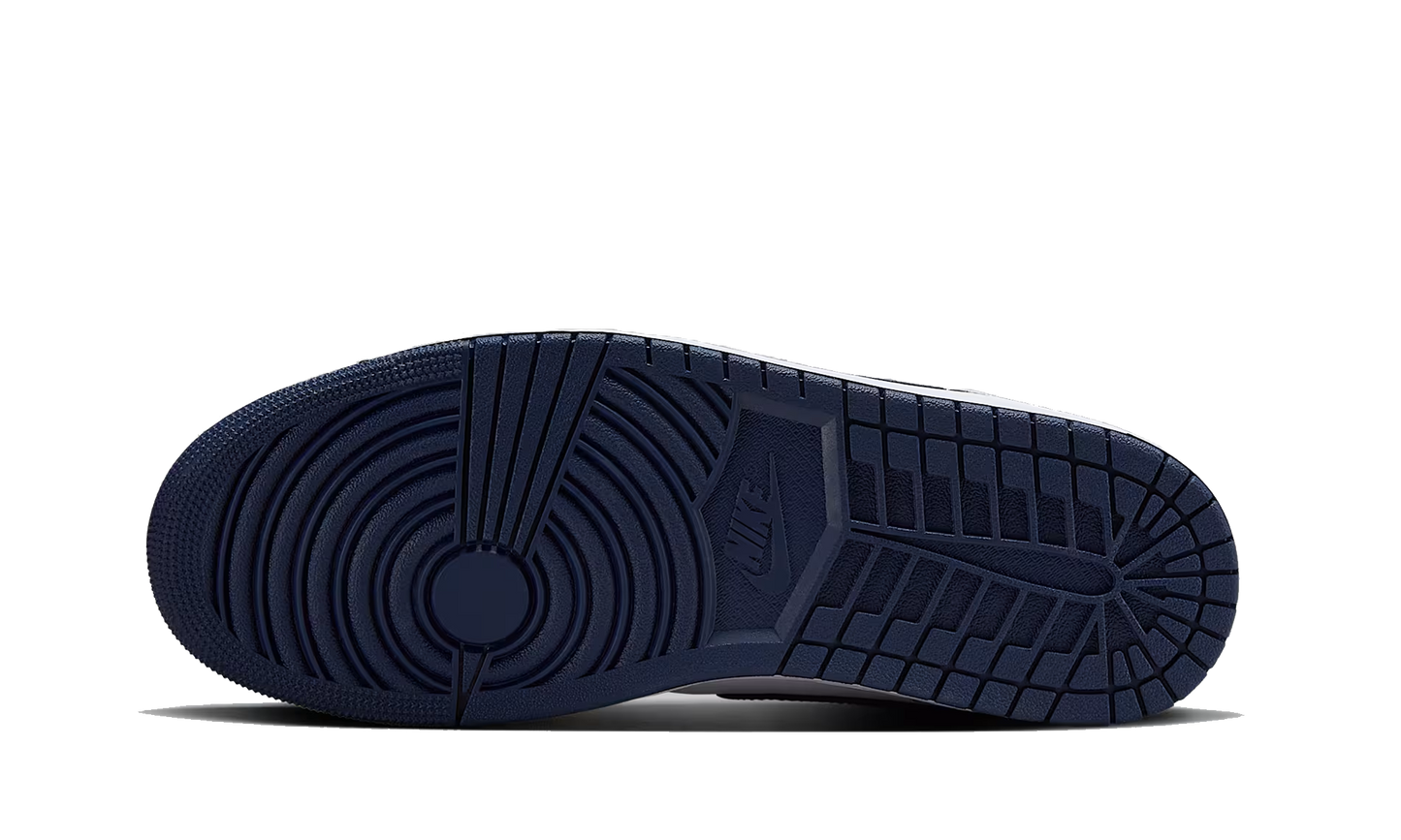 Air Jordan 1 Mid Neutral Grey Midnight Navy