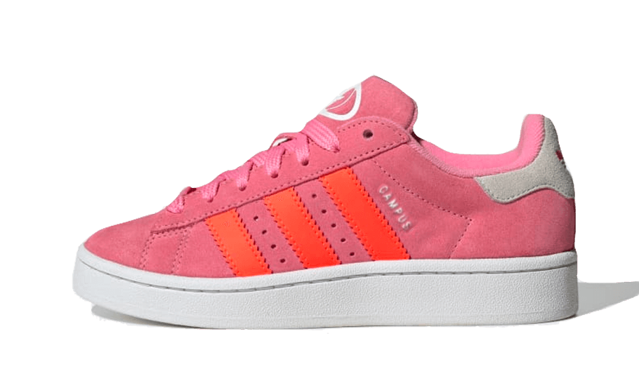 Tenisky adidas Campus 00s ružovo-oranžové, pohľad z boku