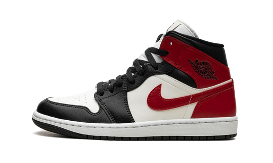 Air Jordan 1 Mid Gym Red Off Noir
