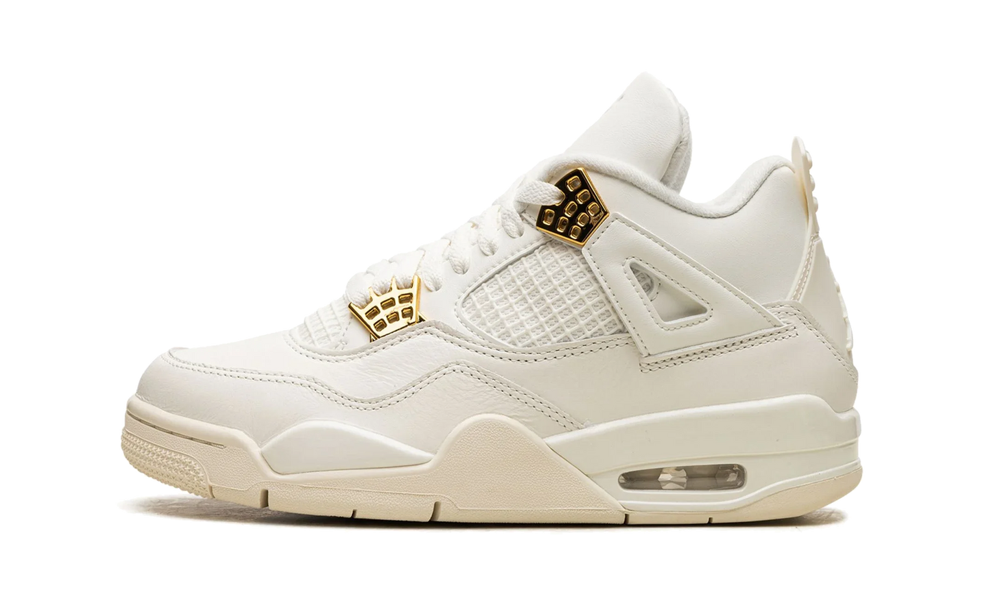 Air Jordan 4 Retro Metallic Gold