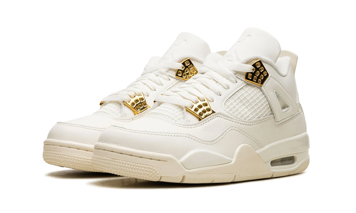Air Jordan 4 Retro Metallic Gold