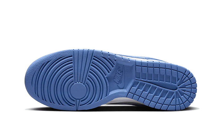 Tenisky Nike Dunk nízke modro-biele, pohľad na podrážku