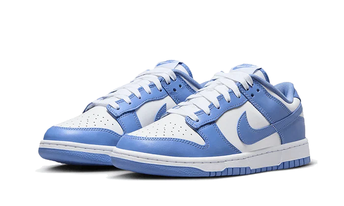 Tenisky Nike Dunk nízke modro-biele, pohľad z uhla