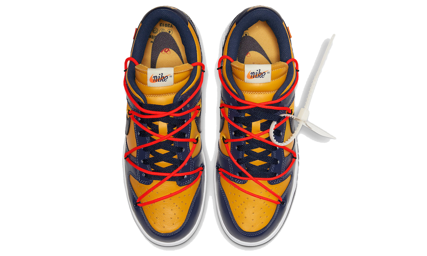 Nike Dunk Low Off-White University Gold