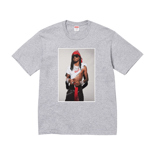 Supreme Playboi Carti Tee Heather Grey