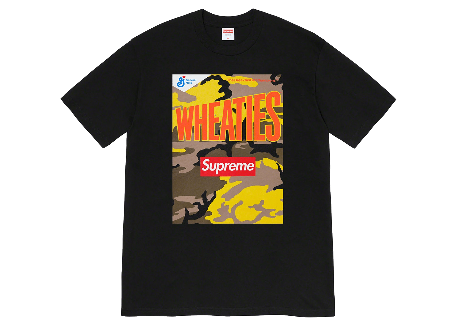 Tričko Supreme Wheaties s potlačou, pohľad z predu