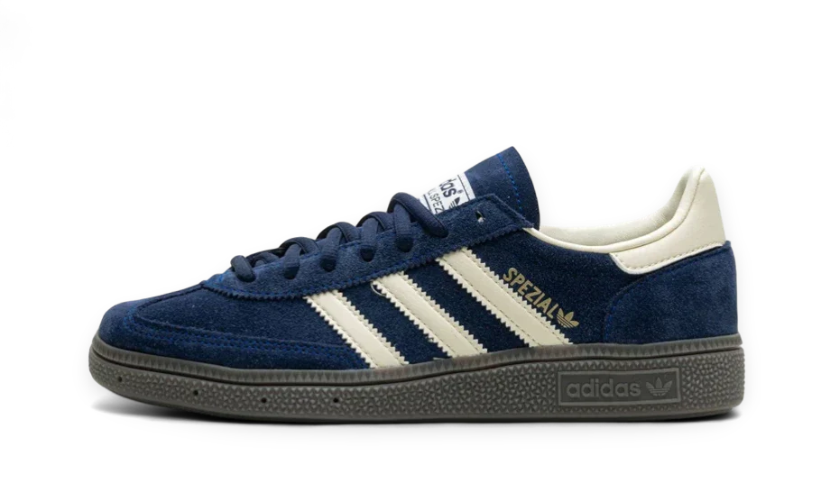 Tenisky adidas Handball Spezial modro-biele, pohľad z boku