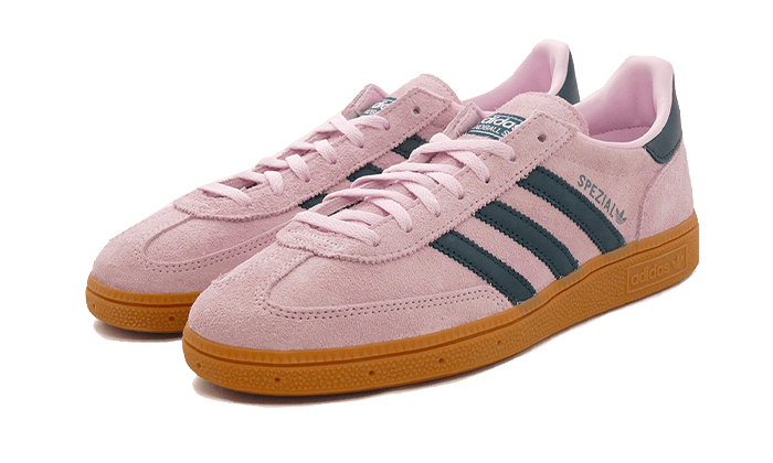 Tenisky adidas Handball Spezial ružové, pohľad z uhla