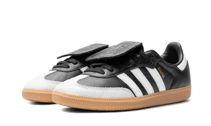 Tenisky adidas Samba LT čierno-biele, pohľad z predu