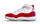 Tenisky Air Jordan 11 vysoké červeno-biele, pohľad z boku