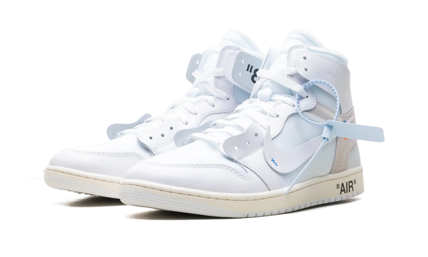 Air Jordan 1 Retro High Off-White Alaska AA3834-100 pohľad spredu