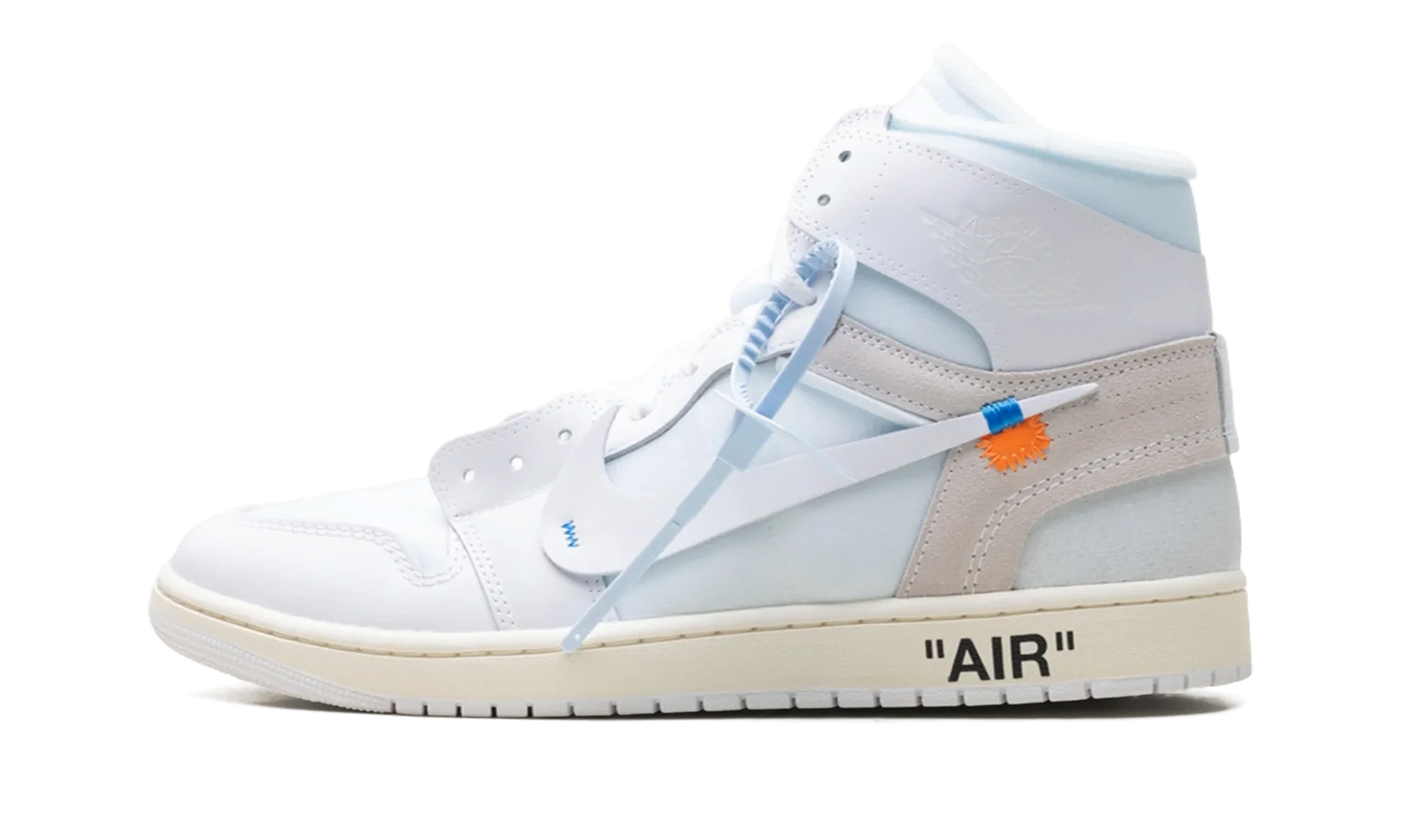 Air Jordan 1 Retro High Off-White Alaska AA3834-100 bočný pohľad