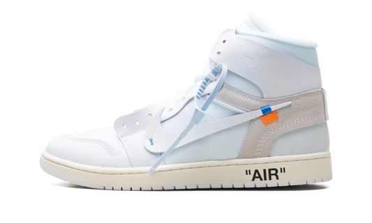 Air Jordan 1 Retro High Off-White Alaska AA3834-100 bočný pohľad
