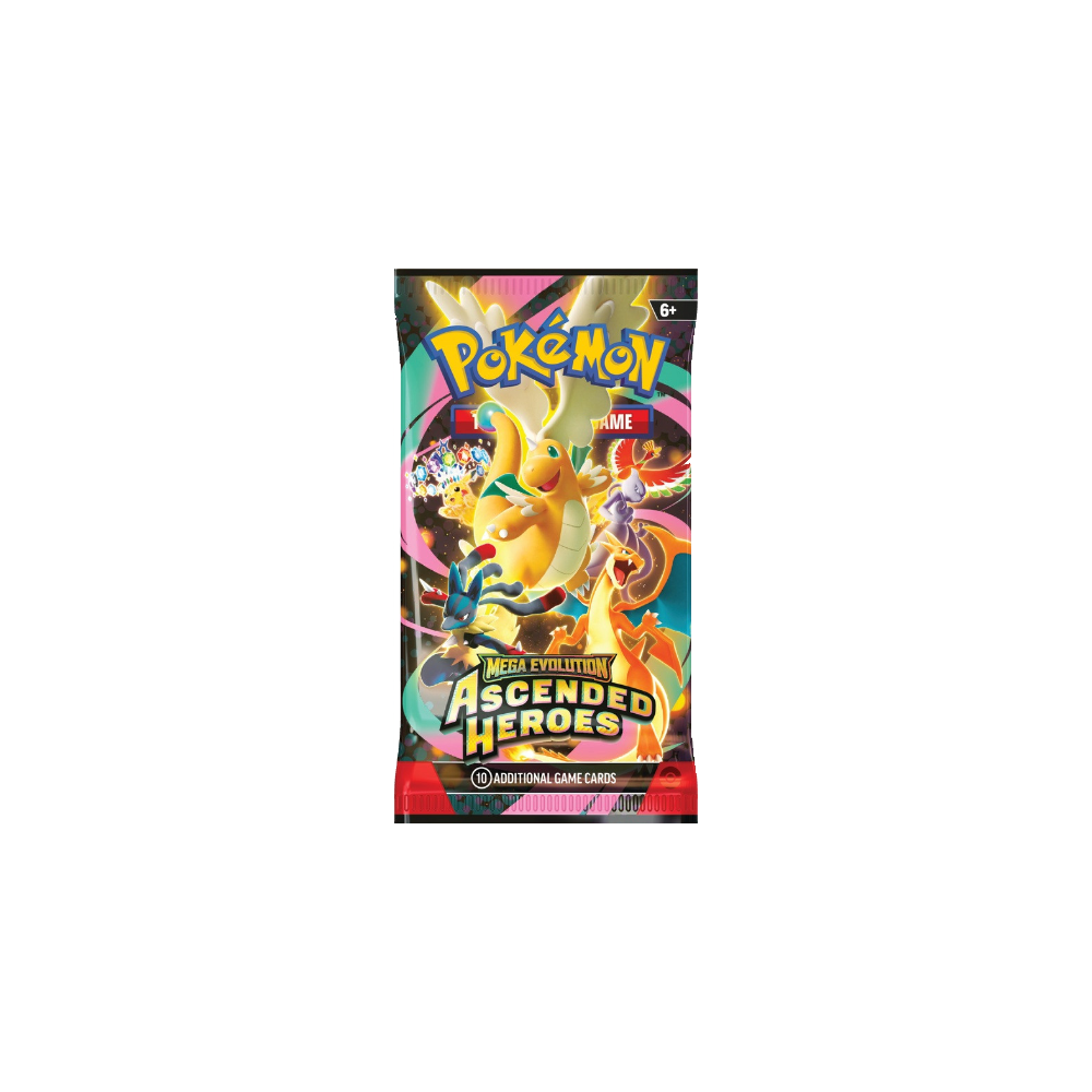 Pokémon Ascended Heroes Mini Tin obsah - booster packs