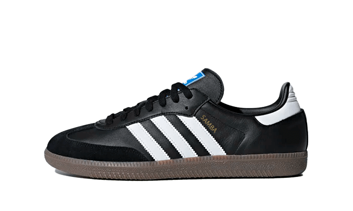 Tenisky adidas Samba čierne, pohľad z boku