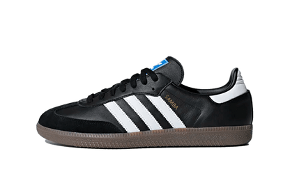 Tenisky adidas Samba čierne, pohľad z boku