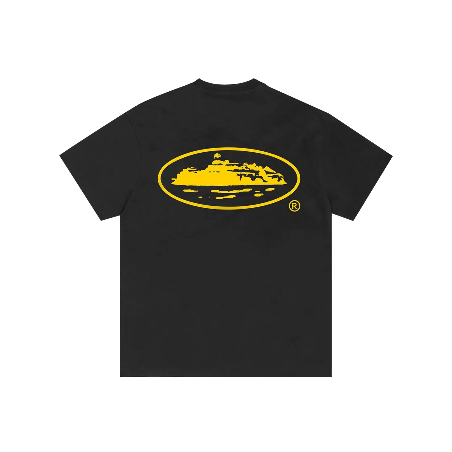 Corteiz OG Island Tee Black/Yellow