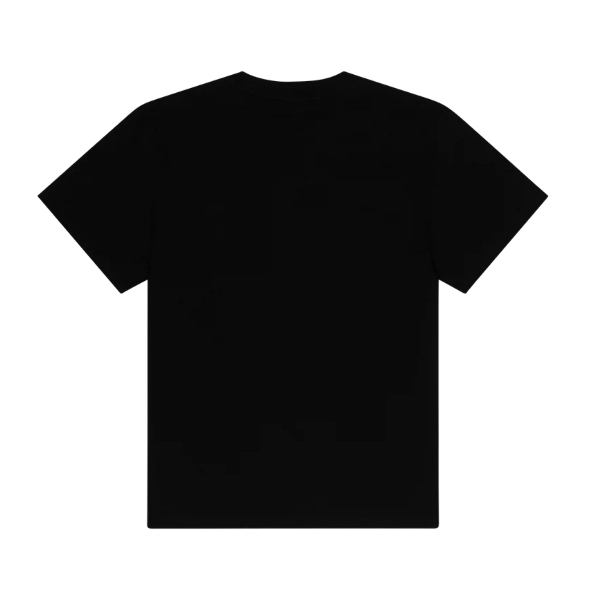 Corteiz Cortears OG Alcatraz Tee Black – pohľad zozadu, Corteiz × Denim Tears spolupráca