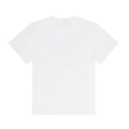 Corteiz Cortears OG Alcatraz Tee White – pohľad zozadu, Corteiz × Denim Tears spolupráca