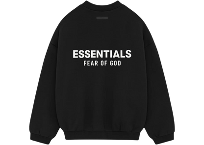 Fear of God Essentials Fleece Crewneck Black