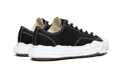 Maison Mihara Yasuhiro Hank OG Sole čierne, pohľad zozadu na pätu