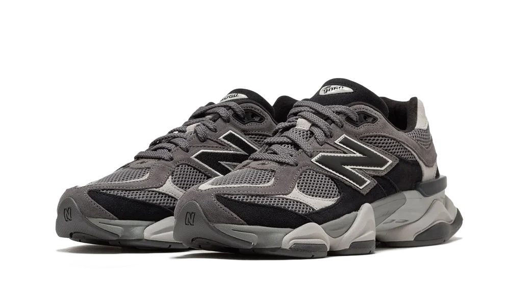 New Balance 9060 Black Castlerock, pohľad na pár zhora