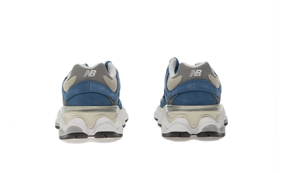 New Balance 9060 Shoreline Blue, pohľad zozadu na päťové tlmenie