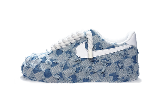 Nike Air Force 1 Ripped Denim
