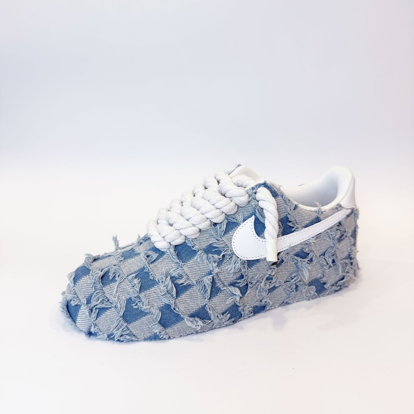 Nike Air Force 1 Ripped Denim