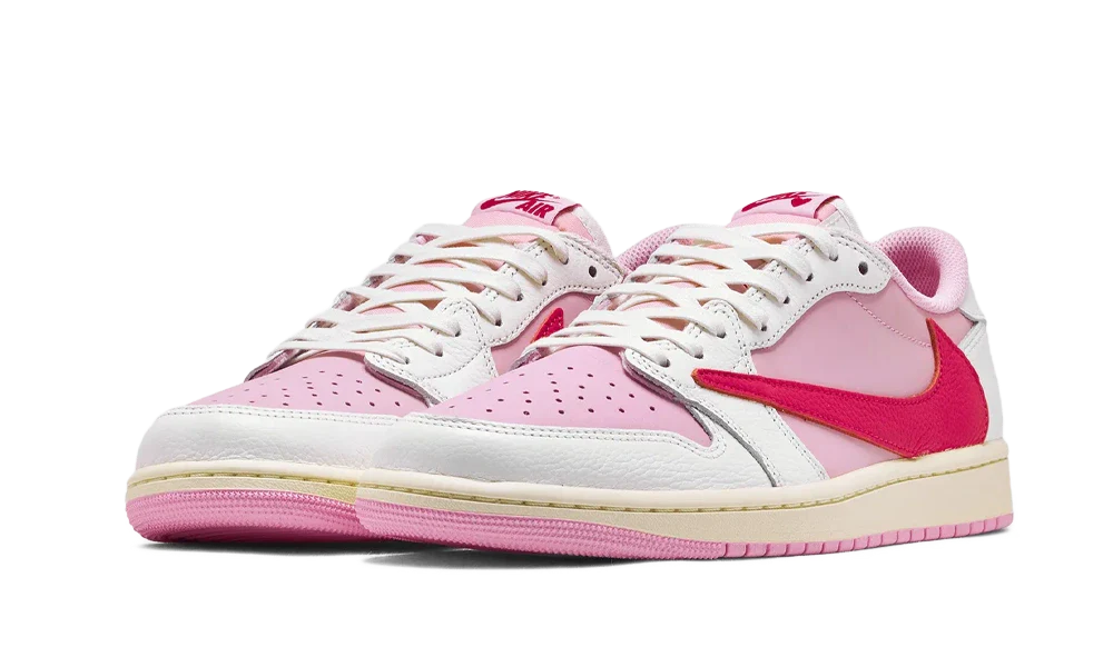 Air Jordan 1 Low OG Travis Scott Tropical Pink IQ7604-101 pohľad spredu