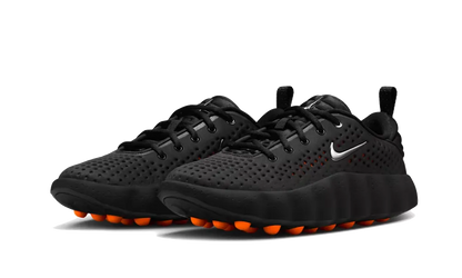 Nike Mind 002 Black Hyper Crimson čierne, pohľad z vrchu na mesh konštrukciu