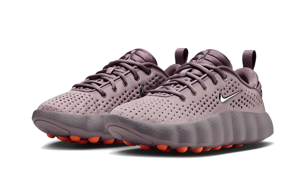 Nike Mind 002 Light Violet Ore fialové, pohľad z vrchu na mesh konštrukciu