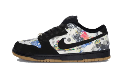 Skateboardové Tenisky Nike Dunk nízke Supreme čierne, pohľad z boku