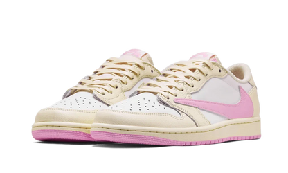Air Jordan 1 Low OG Travis Scott Shy Pink IQ7604-100 pohľad spredu